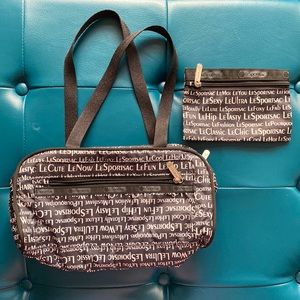Le Sportsac toiletry bag and zipper pouch